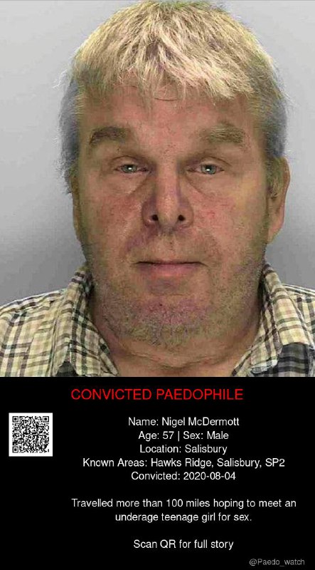 Nigel McDermott 57 from #Salisbury - 04/08/20