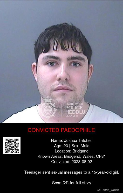 Joshua Tatchell 20 from #Bridgend - 02/08/23