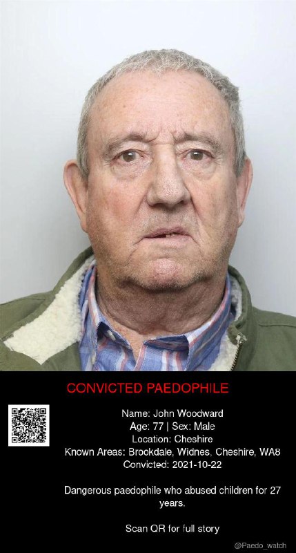 John Woodward 77 from #Cheshire - 22/10/21