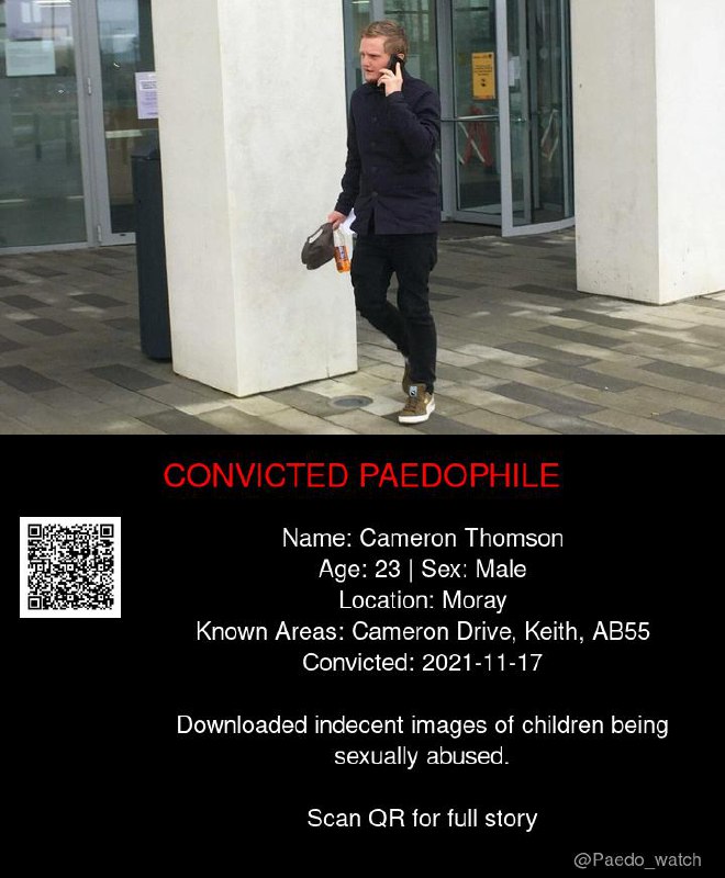 Cameron Thomson 23 from #Moray - 17/11/21