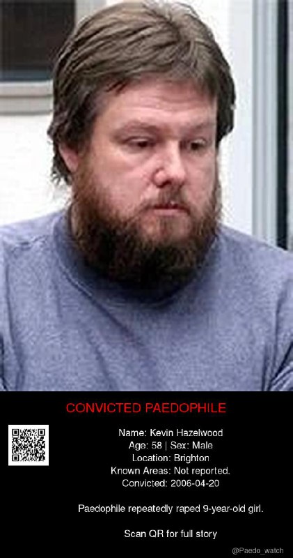 Kevin Hazelwood 58 from #Brighton - 20/04/06