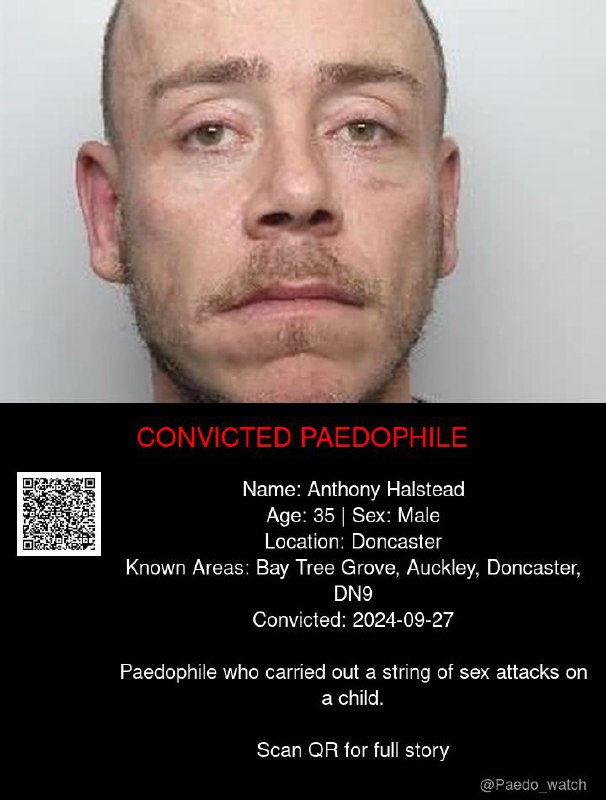 Anthony Halstead 35 from #Doncaster - 27/09/24