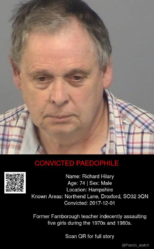 Richard Hilary 74 from #Hampshire - 01/12/17