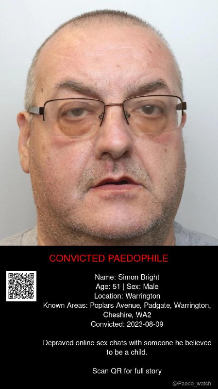 Simon Bright 51 from #Warrington - 09/08/23