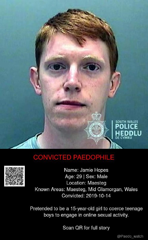 Jamie Hopes 29 from #Maesteg - 14/10/19