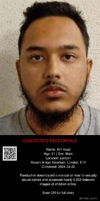 Arif Azad 21 from #London - 22/04/24