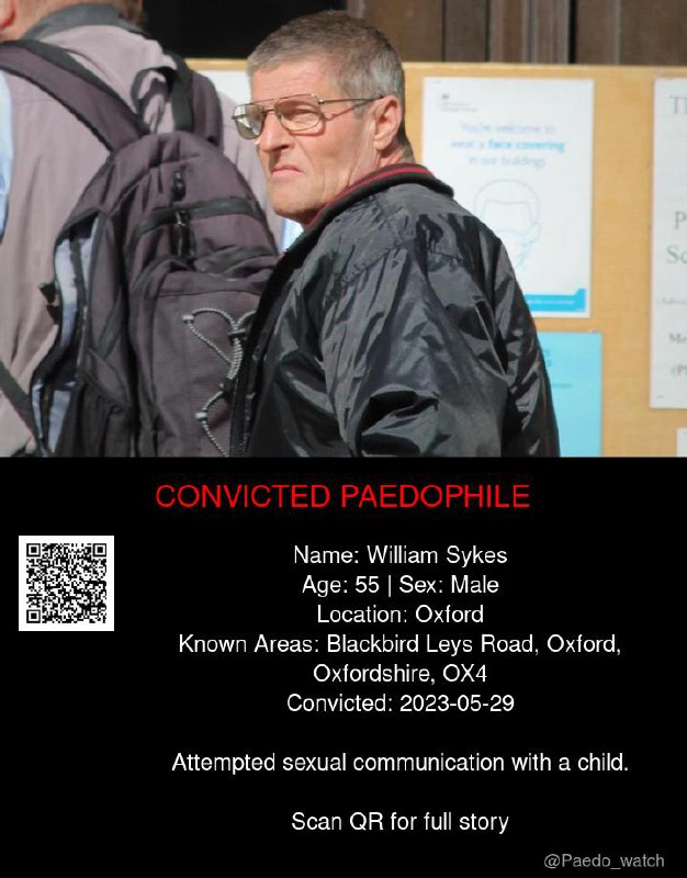 William Sykes 55 from #Oxford - 29/05/23