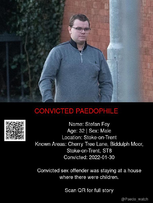 Stefan Foy 32 from #Stoke-on-Trent - 30/01/22