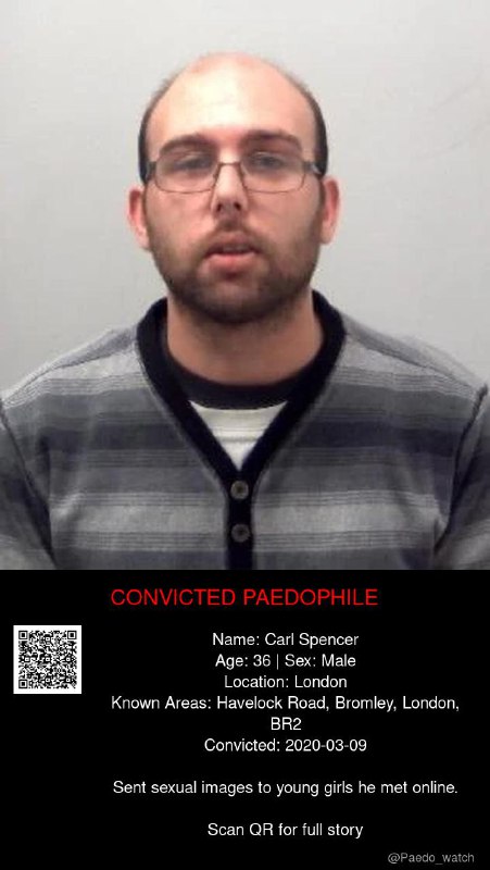 Carl Spencer 36 from #London - 09/03/20