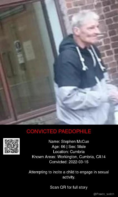 Stephen McCue 66 from #Cumbria - 15/03/22