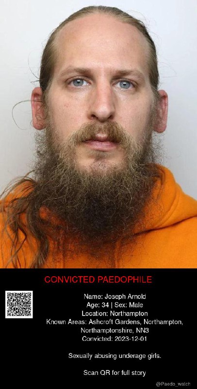 Joseph Arnold 34 from #Northampton - 01/12/23