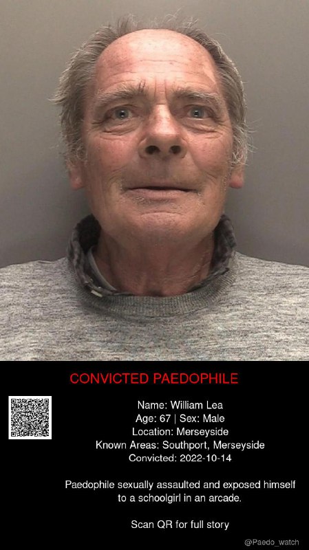 William Lea 67 from #Merseyside - 14/10/22