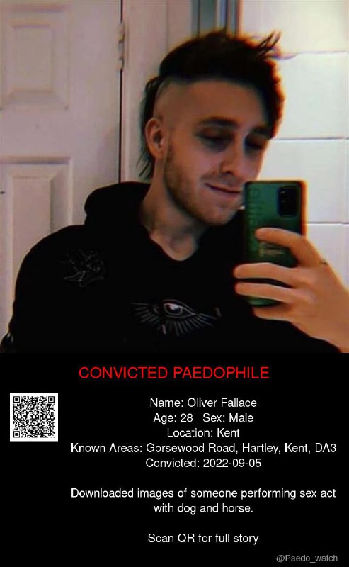 Oliver Fallace 28 from #Kent - 05/09/22