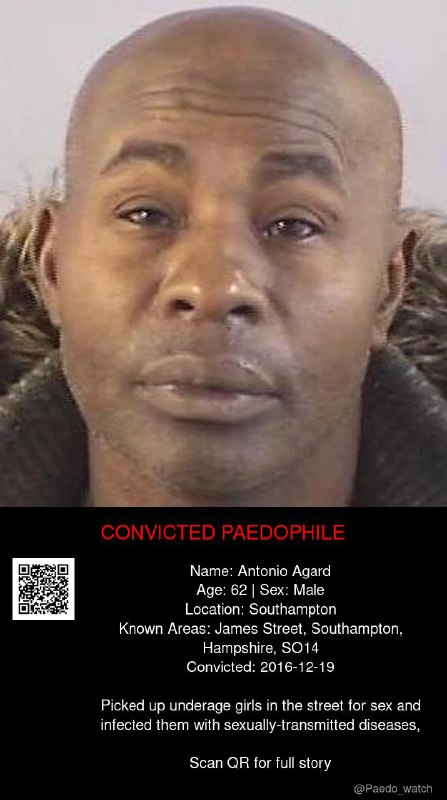 Antonio Agard 62 from #Southampton - 19/12/16