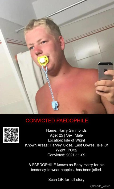 Harry Simmonds 25 from #Isle of Wight - 09/11/21