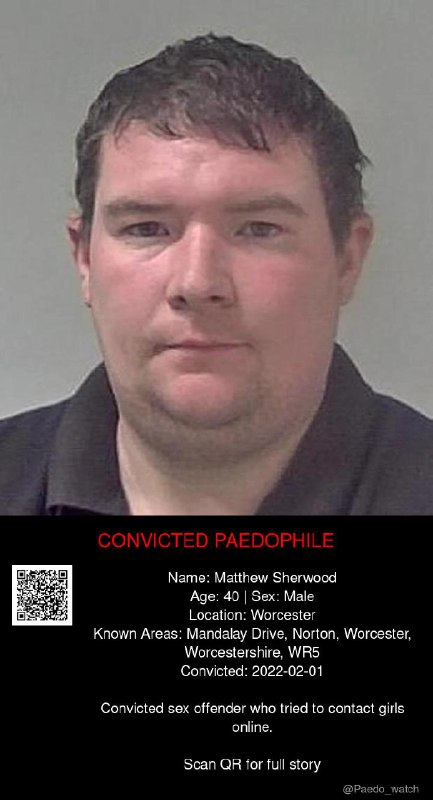 Matthew Sherwood 40 from #Worcester - 01/02/22