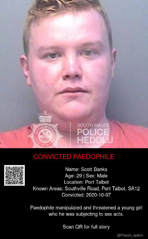 Scott Banks 29 from #Port Talbot - 07/10/20
