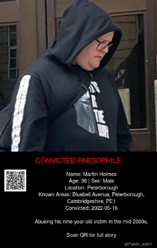 Martin Holmes 38 from #Peterborough - 16/05/22