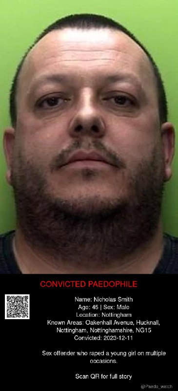 Nicholas Smith 45 from #Nottingham - 11/12/23