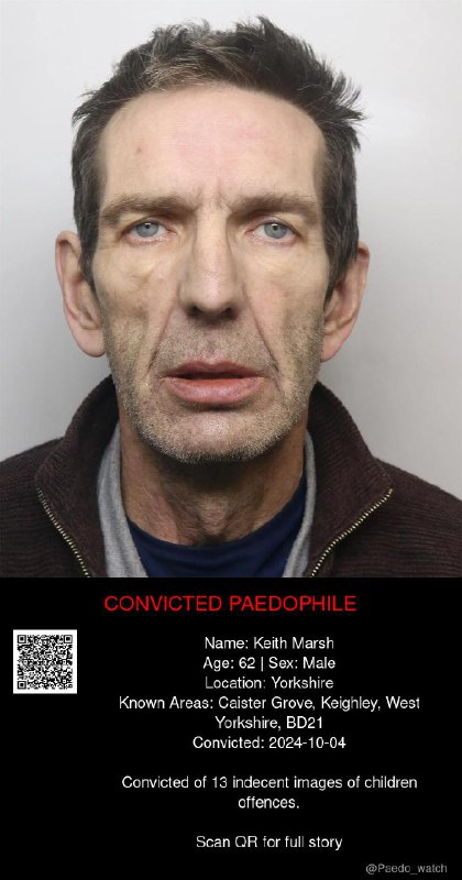 Keith Marsh 62 from #Yorkshire - 04/10/24