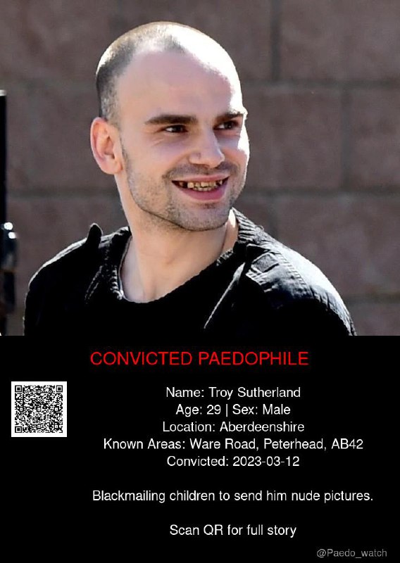 Troy Sutherland 29 from #Aberdeenshire - 12/03/23