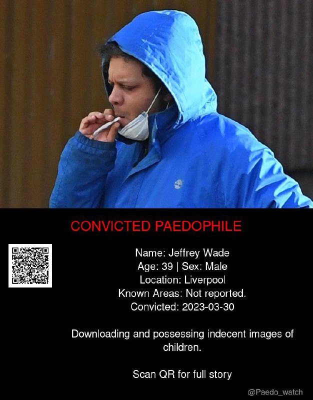 Jeffrey Wade 39 from #Liverpool - 30/03/23