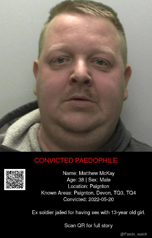 Matthew McKay 38 from #Paignton - 20/05/22