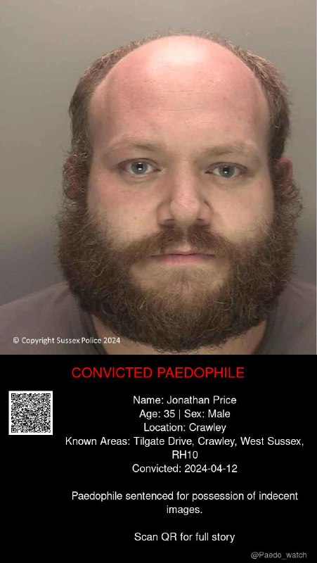 Jonathan Price 35 from #Crawley - 12/04/24