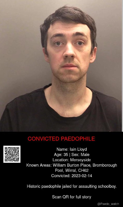 Iain Lloyd 35 from #Merseyside - 14/02/23