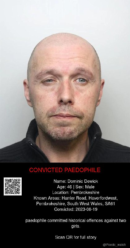 Dominic Dewick 46 from #Pembrokeshire - 19/08/23