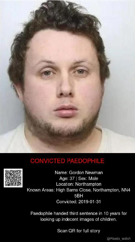 Gordon Newman 37 from #Northampton - 31/01/19