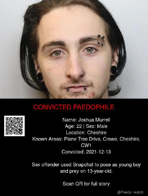 Joshua Murrell 22 from #Cheshire - 13/12/21