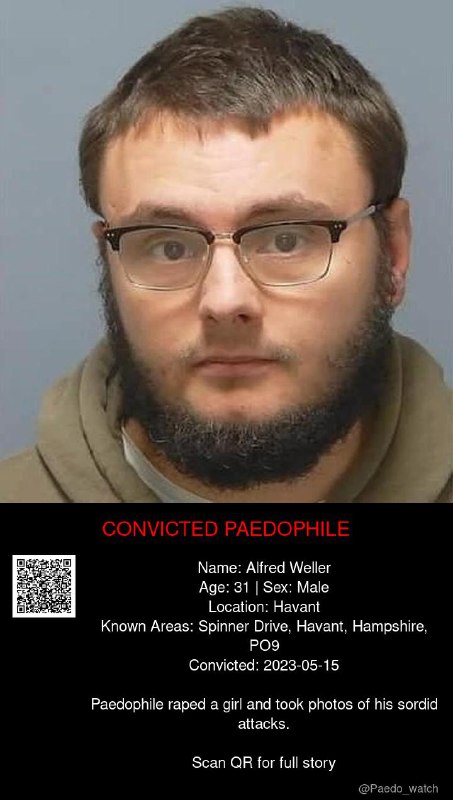 Alfred Weller 31 from #Havant - 15/05/23