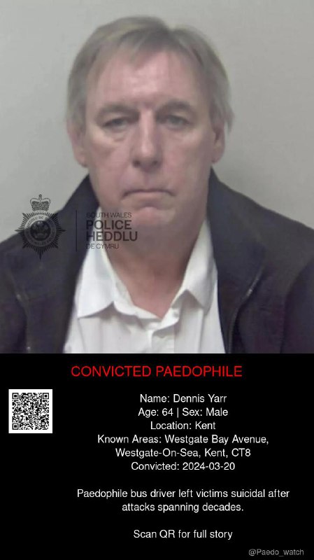 Dennis Yarr 64 from #Kent - 20/03/24