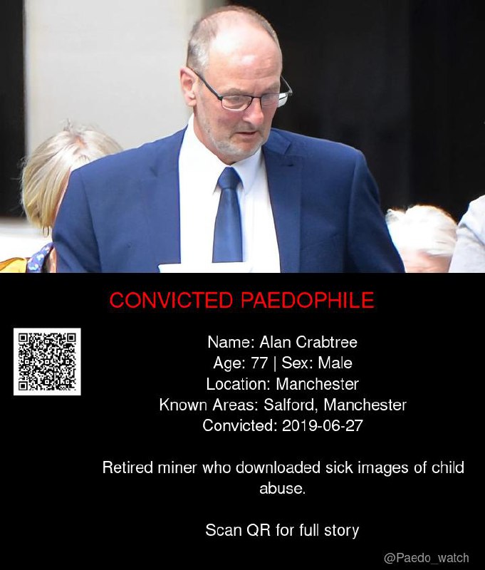 Alan Crabtree 77 from #Manchester - 27/06/19