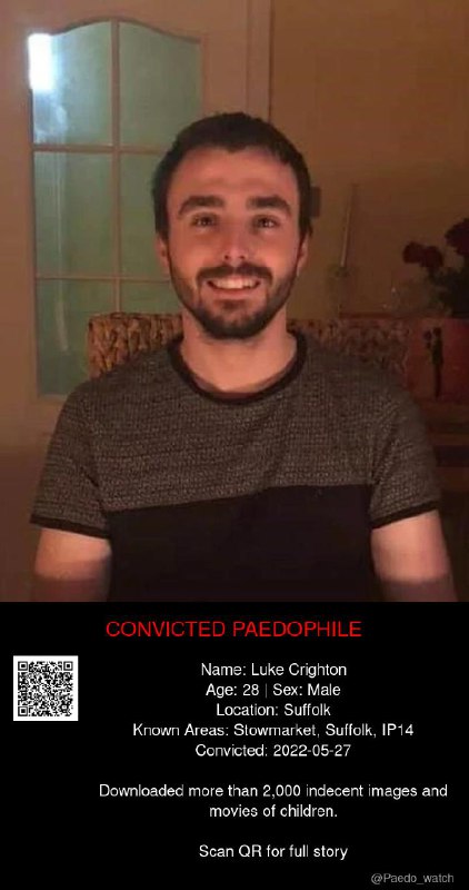 Luke Crighton 28 from #Suffolk - 27/05/22