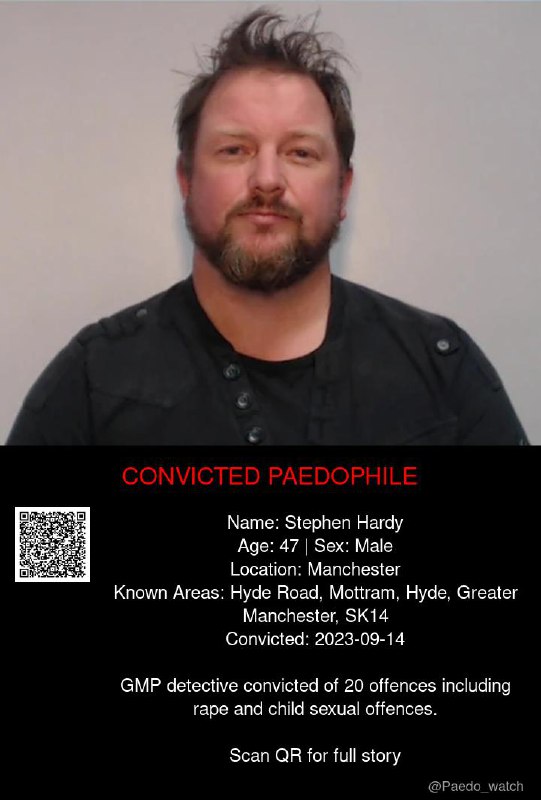 Stephen Hardy 47 from #Manchester - 14/09/23