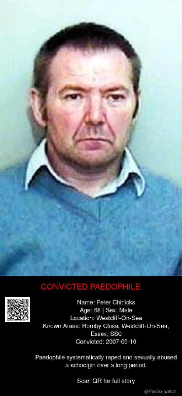 Peter Chitticks 68 from #Westcliff-On-Sea - 10/09/07