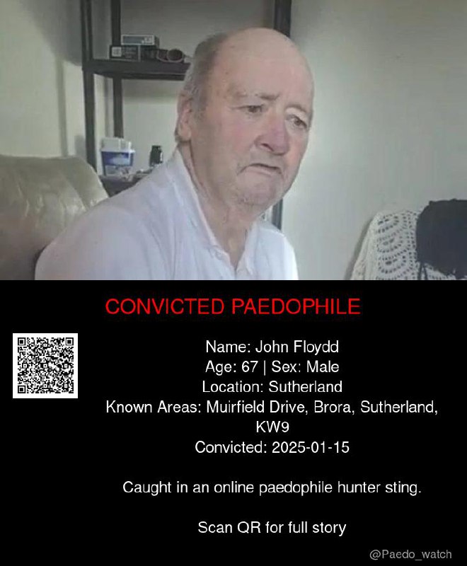 John Floydd 67 from #Sutherland - 15/01/25