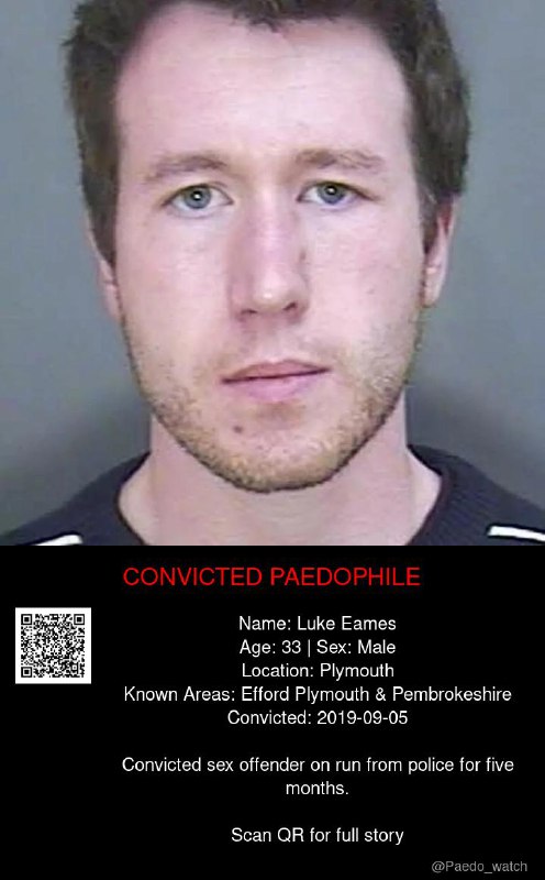 Luke Eames 33 from #Plymouth - 05/09/19