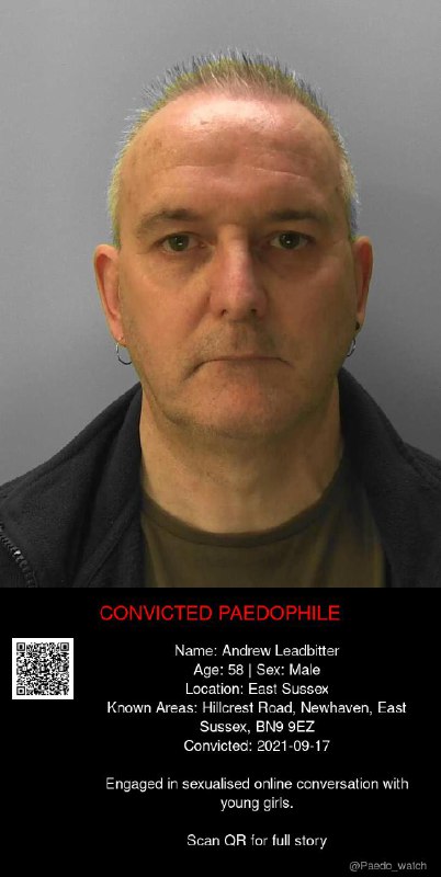 Andrew Leadbitter 58 from #East Sussex - 17/09/21