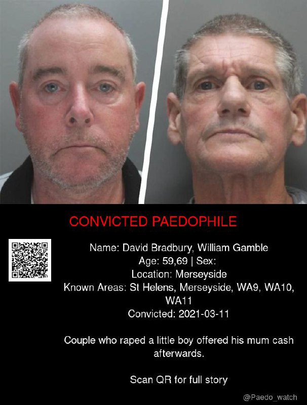 David Bradbury, William Gamble 59,69 from #Merseyside - 11/03/21