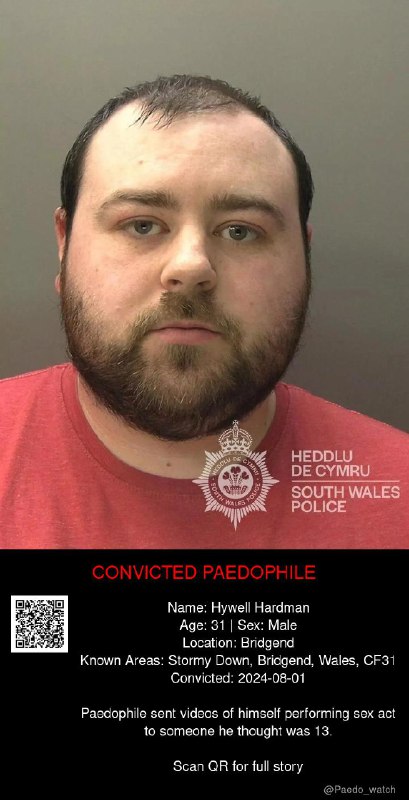 Hywell Hardman 31 from #Bridgend - 01/08/24