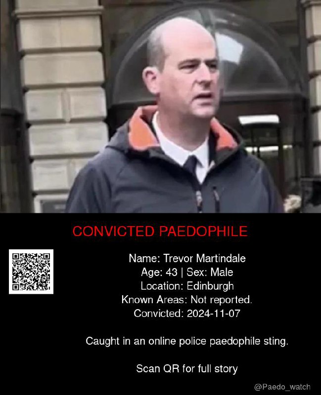 Trevor Martindale 43 from #Edinburgh - 07/11/24