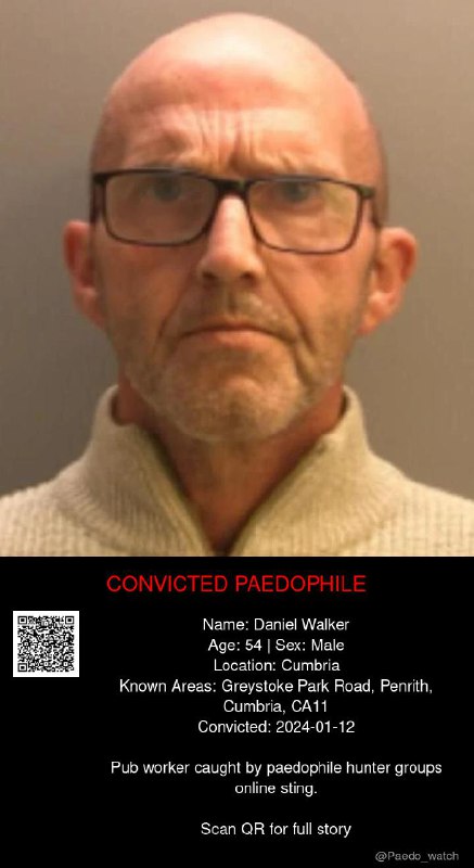 Daniel Walker 54 from #Cumbria - 12/01/24
