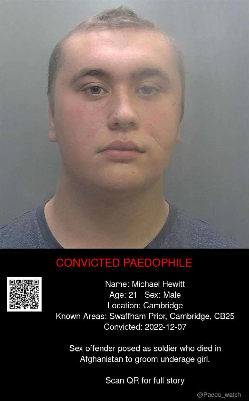 Michael Hewitt 21 from #Cambridge - 07/12/22