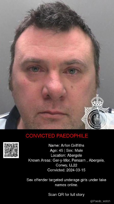 Arfon Griffiths 45 from #Abergele - 15/03/24