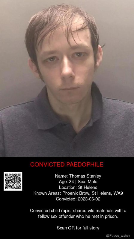 Thomas Stanley 34 from #St Helens - 02/06/23
