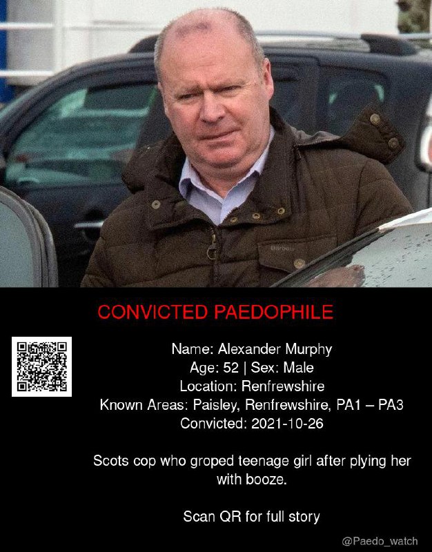 Alexander Murphy 52 from #Renfrewshire - 26/10/21