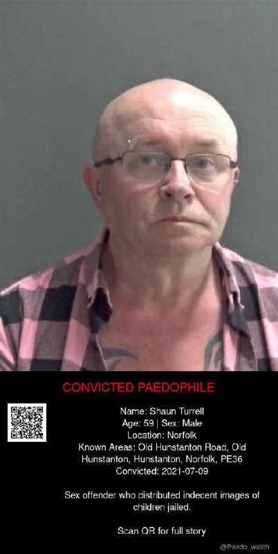 Shaun Turrell 59 from #Norfolk - 09/07/21